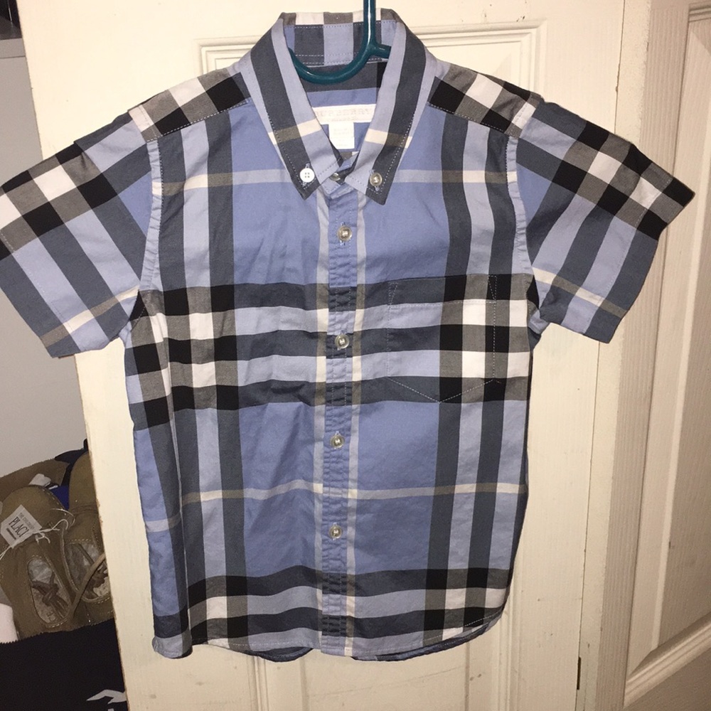 Burberry Boy Dress Shirt Size 5Y